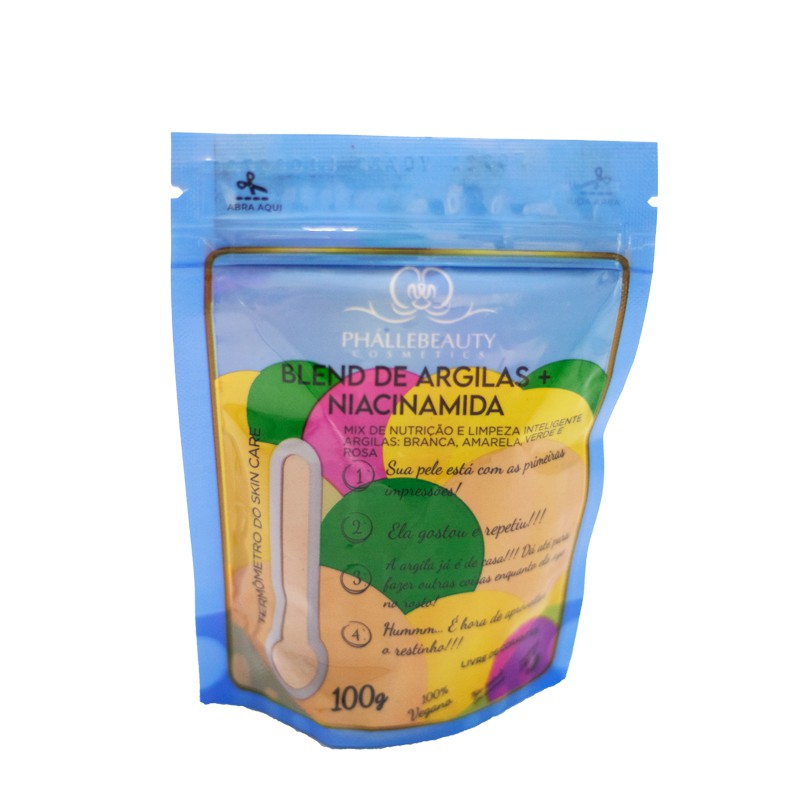 Argila em pó Blend 100g PhálleBeauty em Oferta na Shopee