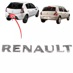 Emblema Letreiro RENAULT Cromado a partir de 2010
