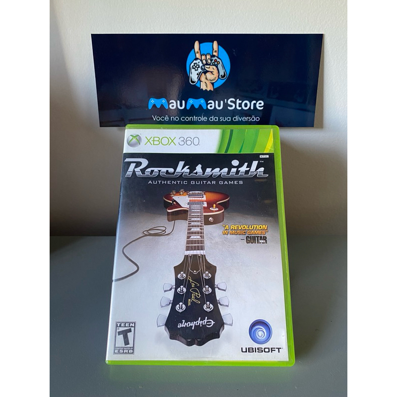 Rocksmith Xbox 360 - Original Usado Jogos de Música Rítmicos Jogos de Xbox
