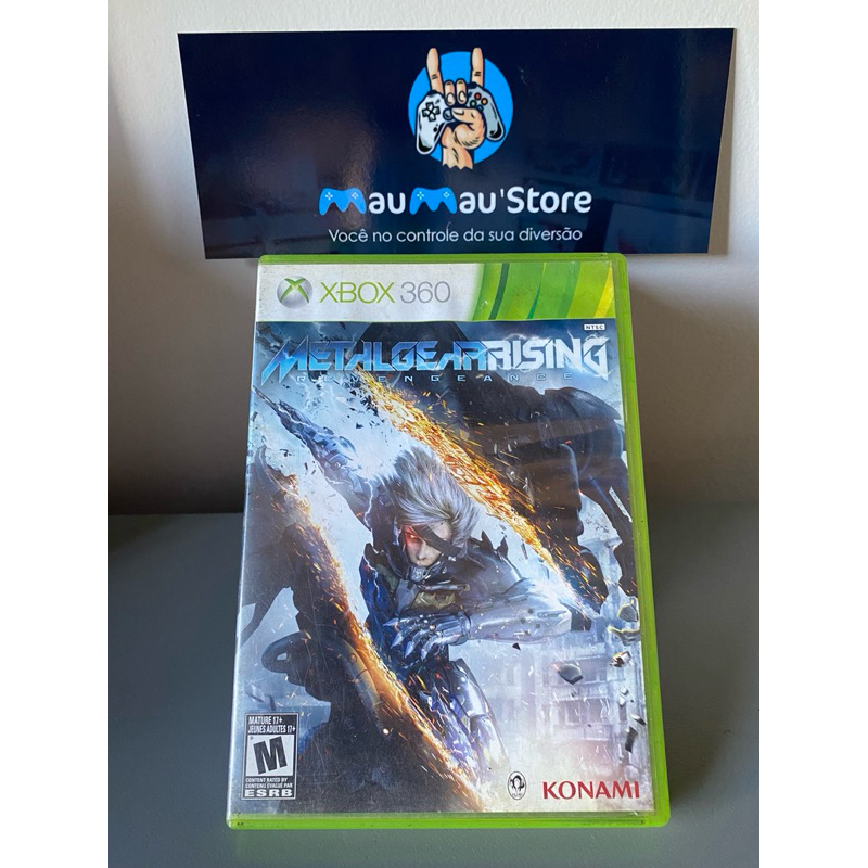Metal Gear Rising Revengeance Xbox 360 - Original Usado Jogos de Ação Jogos de Xbox