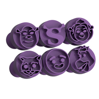 Carimbo para Brigadeiro e Doces - Montro do Pântano - Kit com 6 unidades em Oferta na Shopee