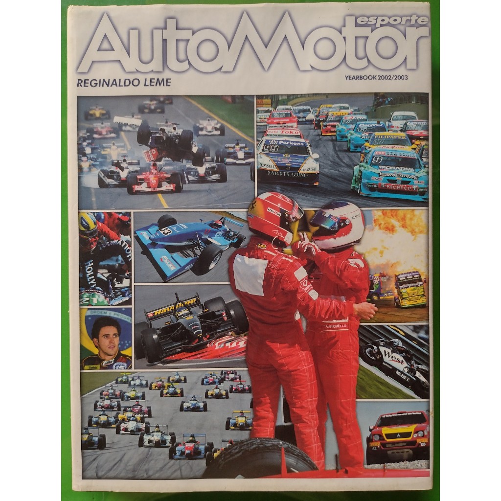 LIVRO AUTO MOTOR SHOW REGINALDO LEME (AUTOGRAFADO / DEDICATÓRIA) 2002 / 2003