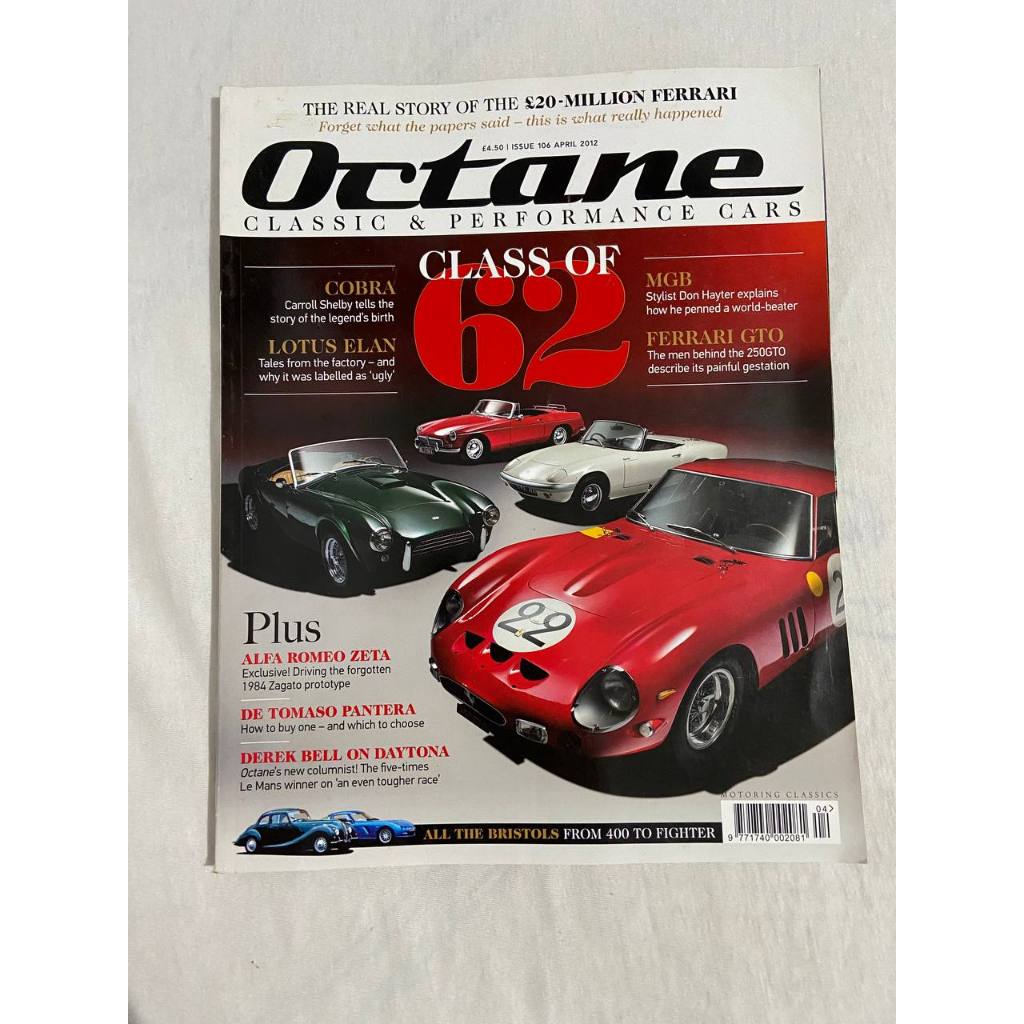 Revista Octane Classic e Performance Cars - Class of 62