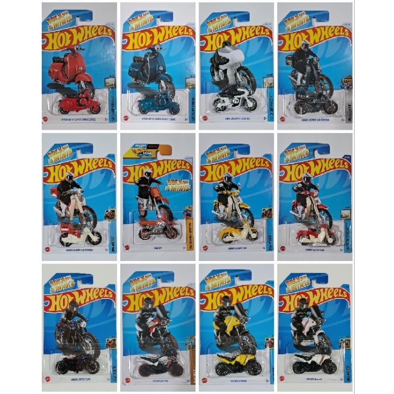 Miniaturas Motos Hot Wheels vários modelos