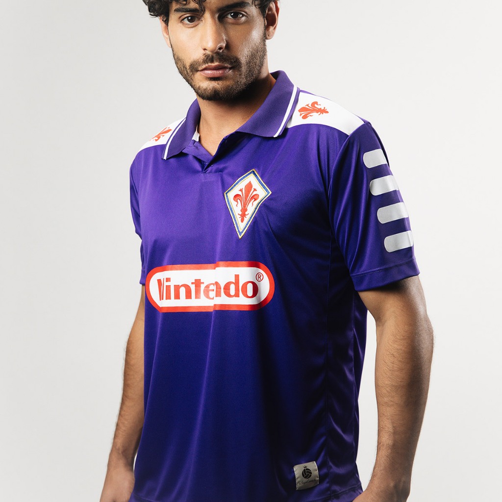 Camisa Fiorentina Retrô 1998 Batistuta Masculino - Men Clothes