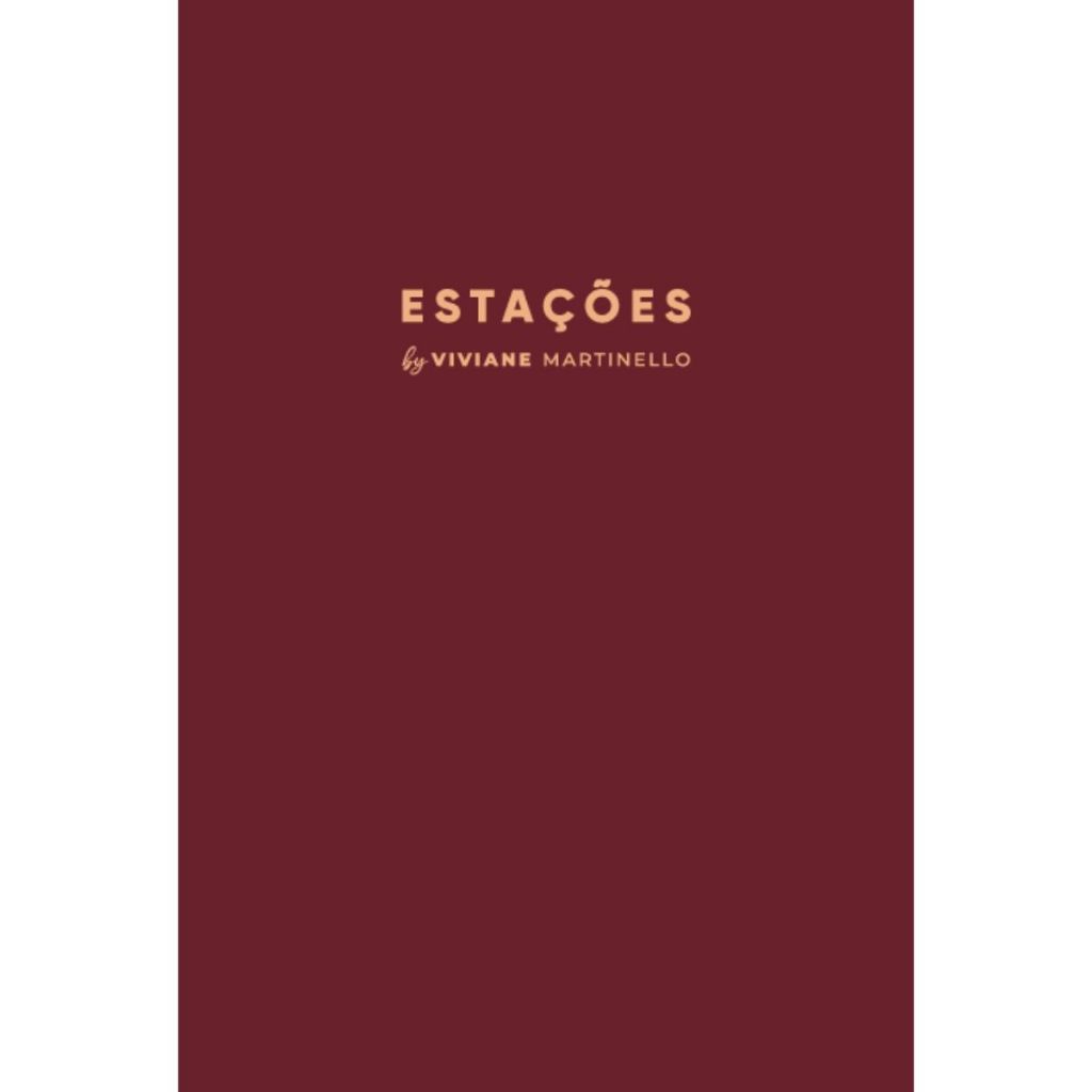 Planner Estações | Viviane Martinello | Capa Vinho | Editora Vida em Oferta na Shopee