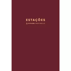 Planner Estações | Viviane Martinello | Capa Vinho | Editora Vida