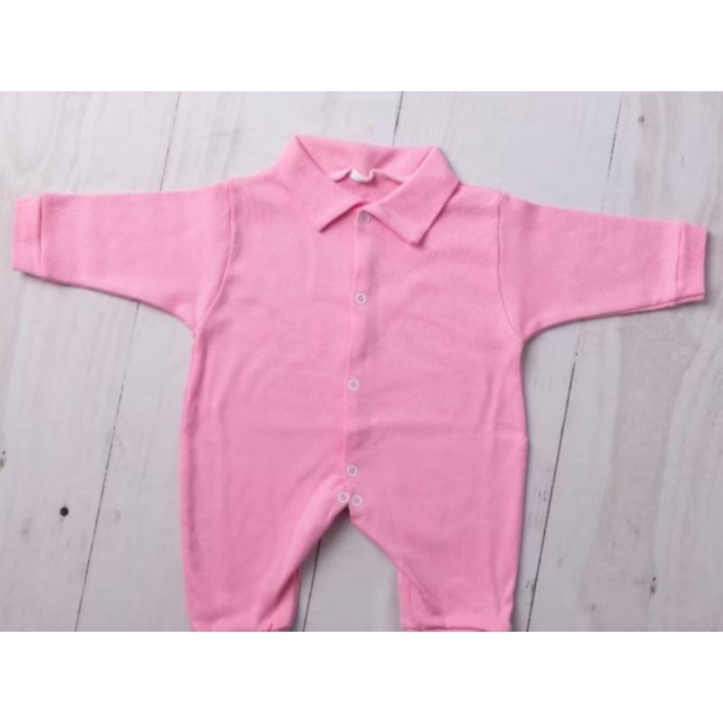 Macacão  Manga Longa Para Bebe Pijaminha Confortavel