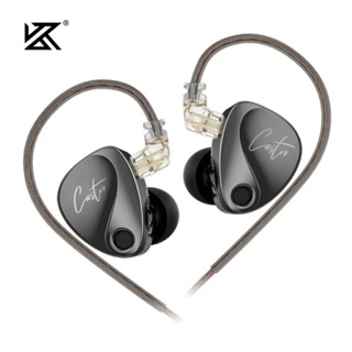 Fone de ouvido HiFi KZ Castor Equalizavel Preto Grave amplificado Alta Fidelidade uso profissional e retorno de palco em Oferta na Shopee