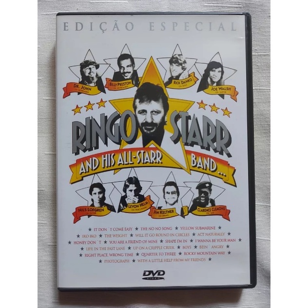 DVD Ringo Starr - Ringo Starr And His All-Starr Band... Excelente Estado