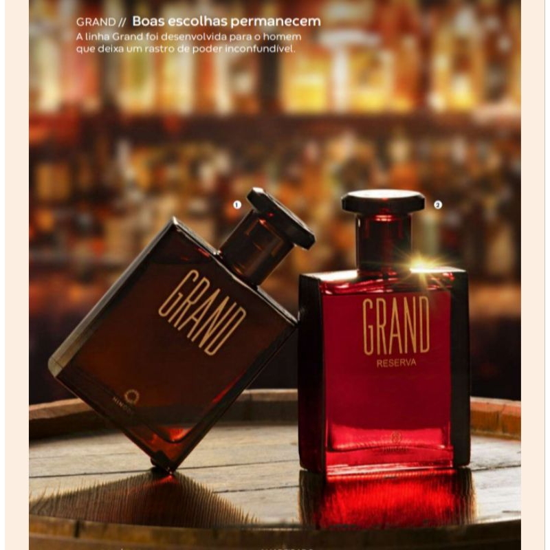 Perfume masculino GRAND Deo Colônia 100ml Hinode