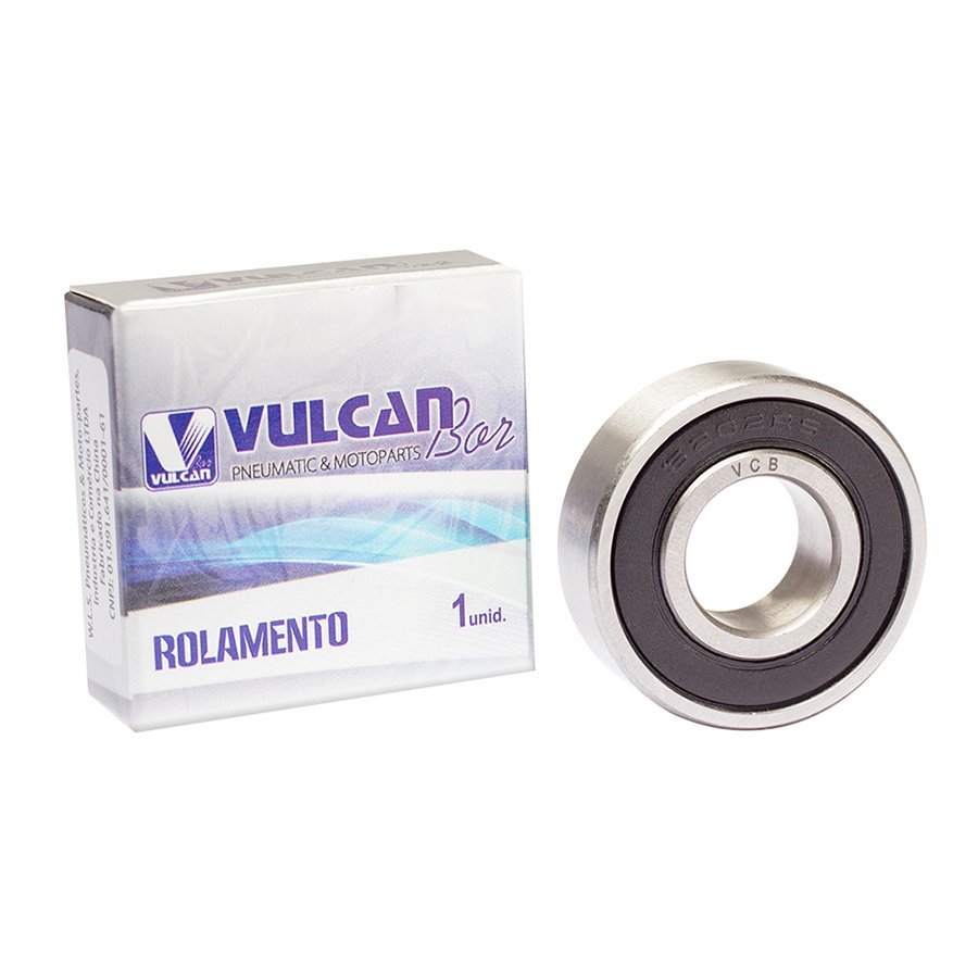 PAR ROLAMENTO RODA DIANTEIRA: HONDA CG TITAN 125 - NX200 - NX350 - NX4 FALCON 400 - XLX 250R - XLX 350 - XR 200