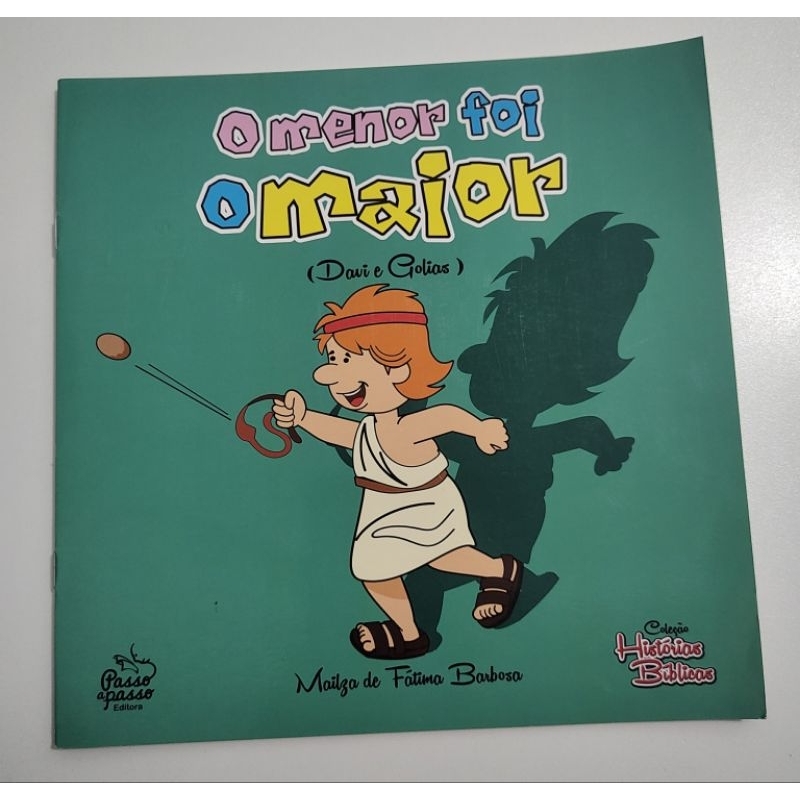 O menor foi o maior: Davi e Golias - Passo a passo