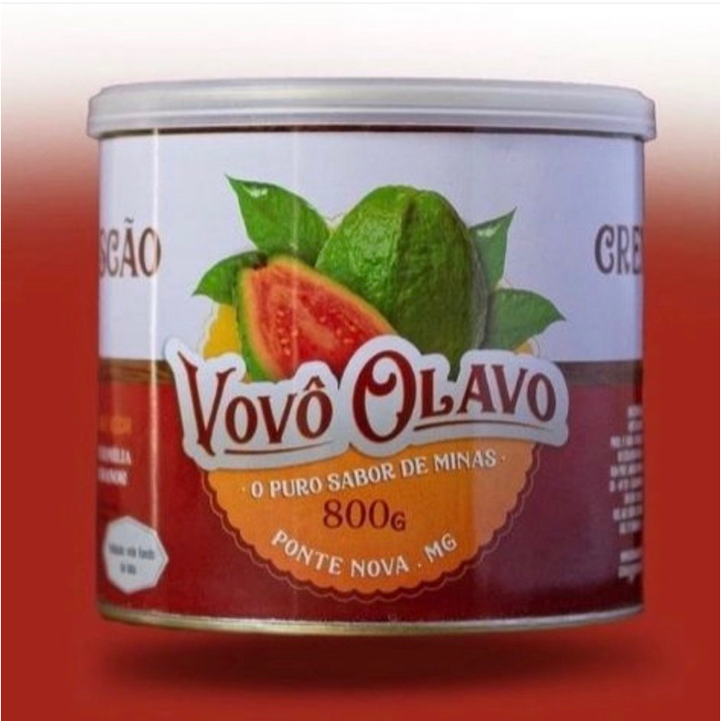 Goiabada Cascão Cremosa 800g Vovô Olavo