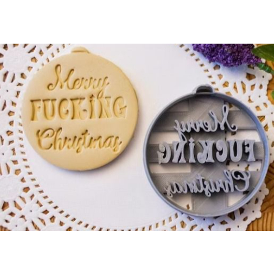 Kit de Cortadores de Biscoito Merry Chistmas Natal Christmas Festas Bolacha Cookies Ano Novo