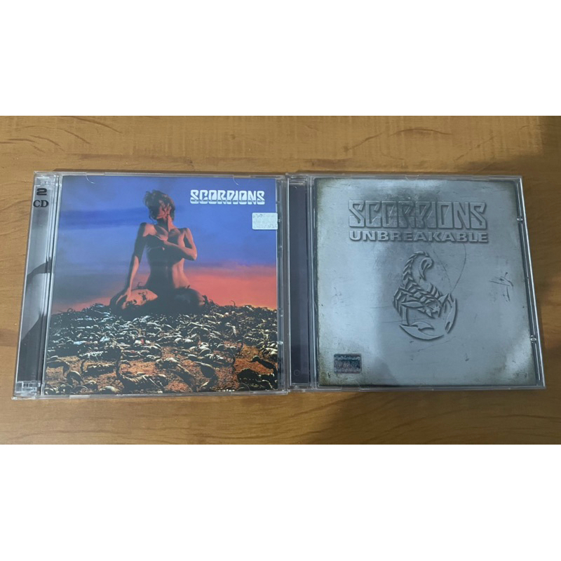 Scorpions CDs Deadly Sting duplo e Unbreakable