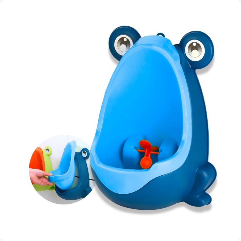 Mictório Infantil Sapinho Verde Desfralfe Menino Penico Pinico