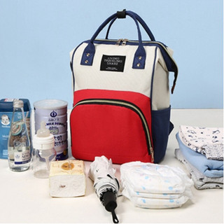 Bolsa Mochila Maternidade Multifunção Bebê Mamãe Preparada Pronta Entrega 45x32cm Grande Capacidade Novo