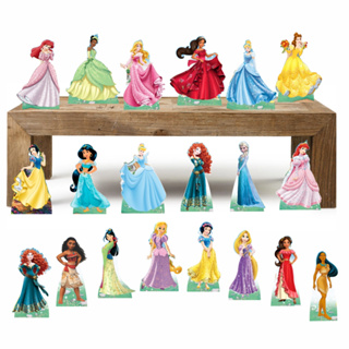 Centro de mesa Princesas kit com 20 peças de mesa decoração de festa infantil em Oferta na Shopee