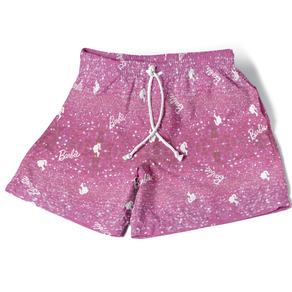 Short Infantil Estampado Roupinha Leve e Confortável para o Verão e Praia