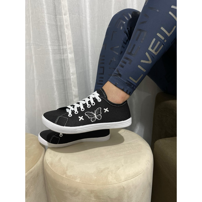 TENIS CASUAL BORBOLETA PARA SEU DIA A DIA