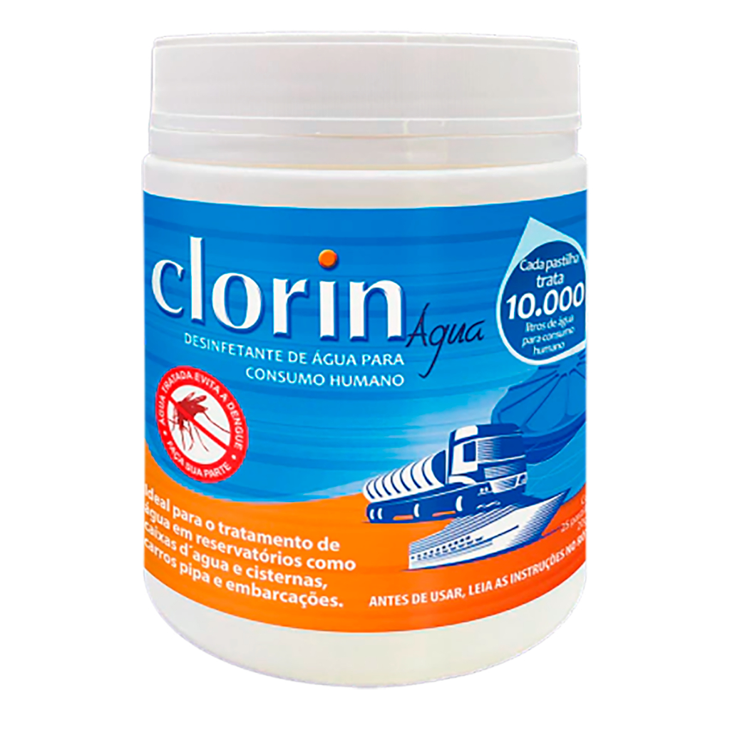 Pastilha Cloro Desinfetante 20g Com 25 Unidades Clorin em Oferta na Shopee