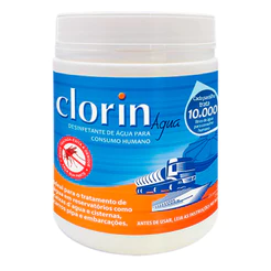 Pastilha Cloro Desinfetante 20g Com 25 Unidades Clorin