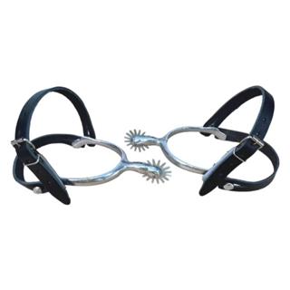 Espora Para Cavalo INOX Conforto 16 Bicos + Correia Reforçada Couro Legítimo Envio Imediato em Oferta na Shopee