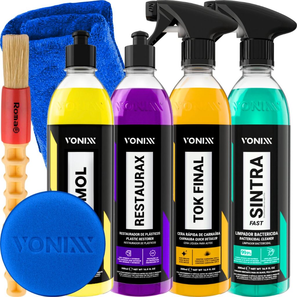 Kit Shampoo V-Mol Cera Tok Final Sintra Fast Restaurax Vonixx em Oferta na Shopee