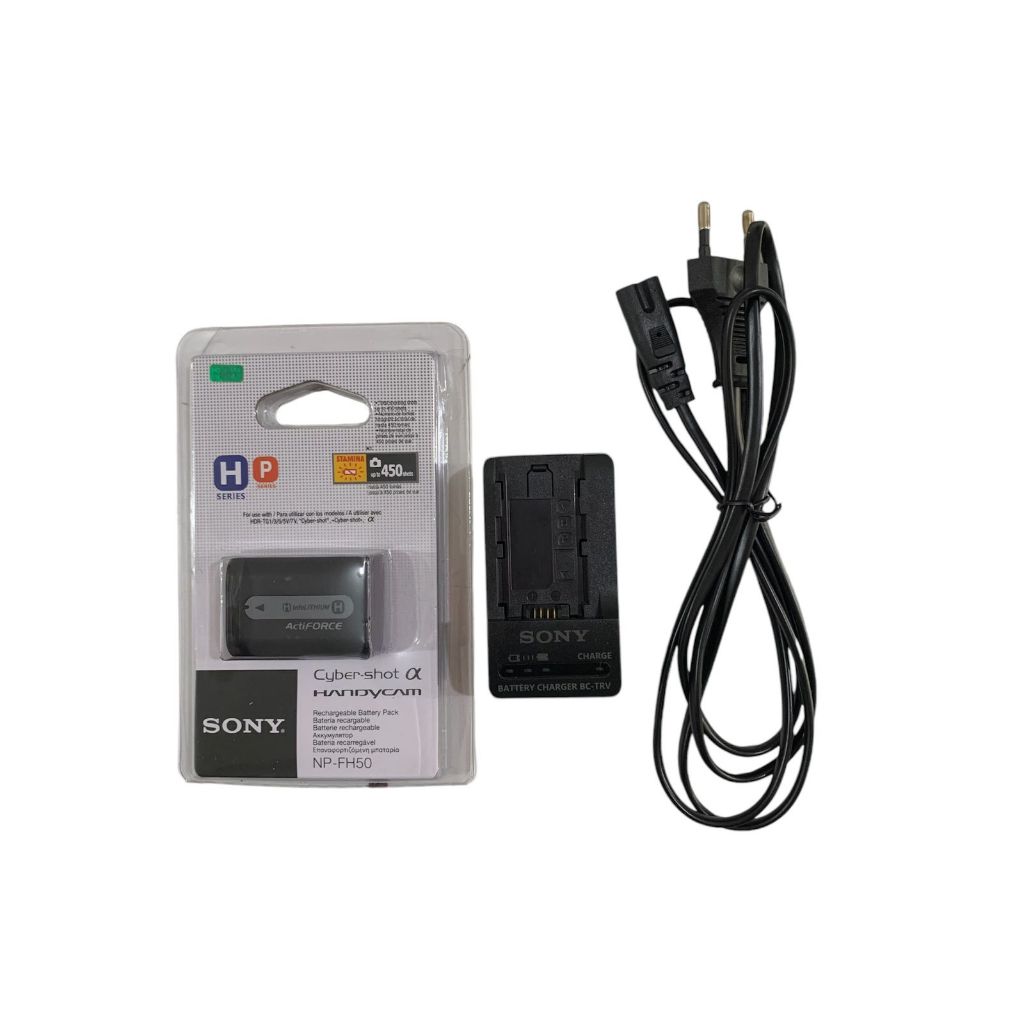 Kit Bat-eria Np-fh50 Sony + Bc-trv P/dcr-sr47e Dcr-dvd850
