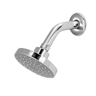 Chuveiro Ducha 10cm Flat Redondo Quadrado Aquecedor Solar Gás Articulado Preto Cromado em Oferta na Shopee