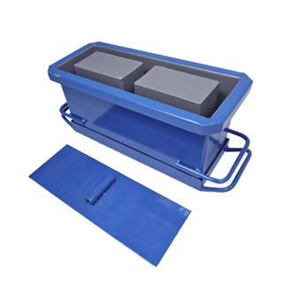 Forma manual para produção de blocos de concreto de 14x19x39cm com fundo fechado fabricado em aço em Oferta na Shopee