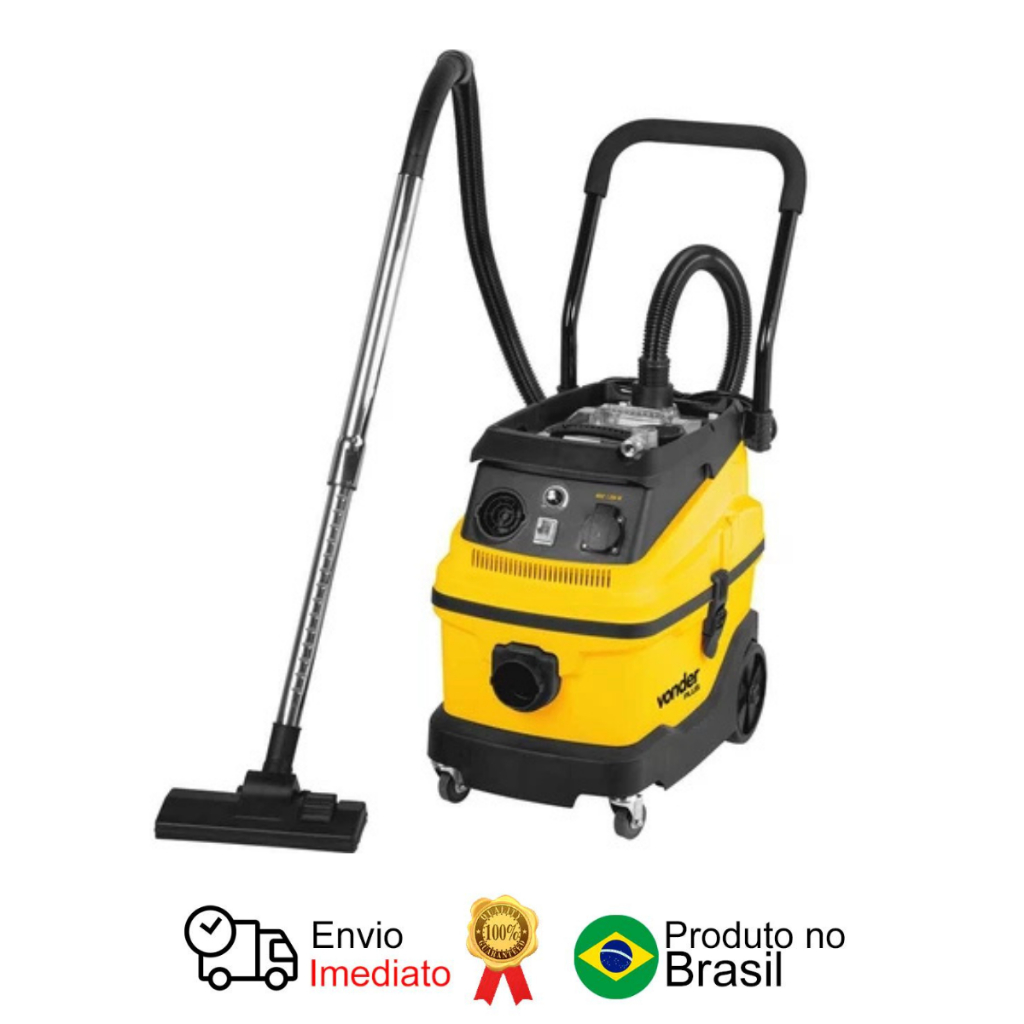Aspirador de Pó Profissional Sólidos Líquidos e Partículas Finas 30 Litros 127V Vonder Plus