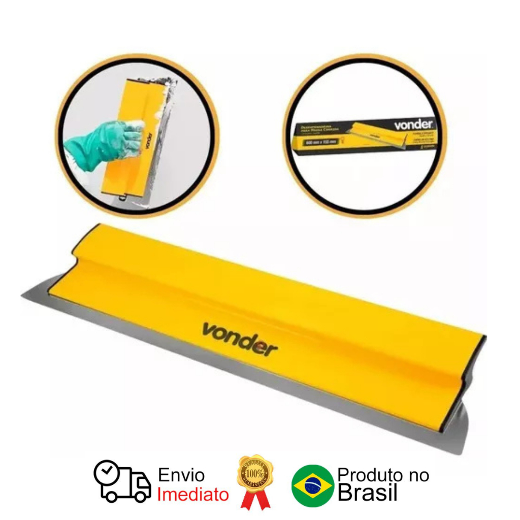 Desempenadeira Para Massa Corrida 60 Cm Vonder em Oferta na Shopee