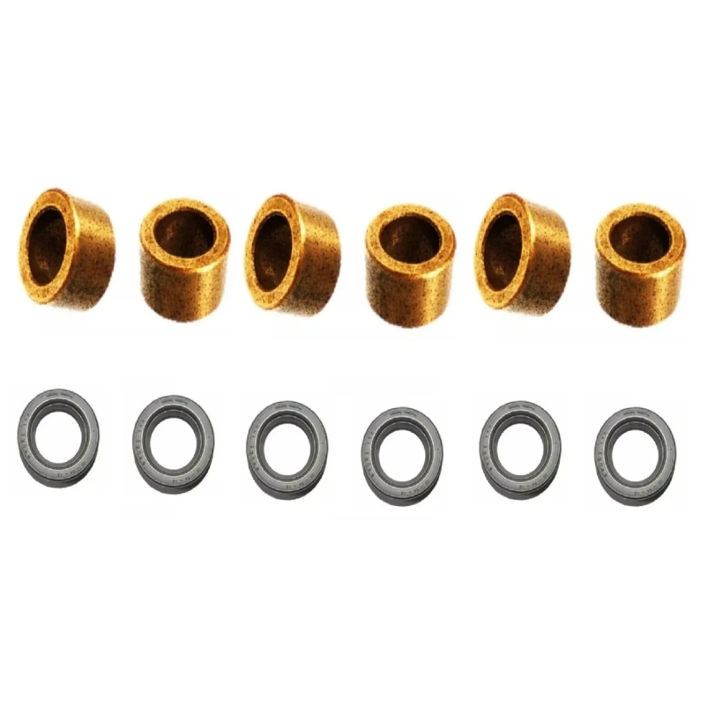 6 Retentor + 6 Bucha Lavadora Tanquinho Wanke 12,7mm