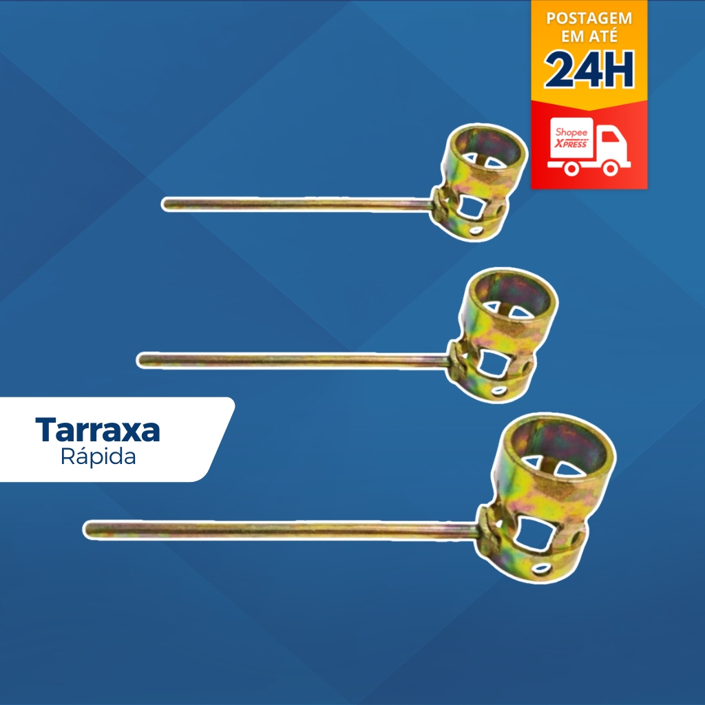 Tarraxa Rápida 3/4 Para Canos de Pvc 1/2 A 1 Pol ESCOLHA O TAMANHO