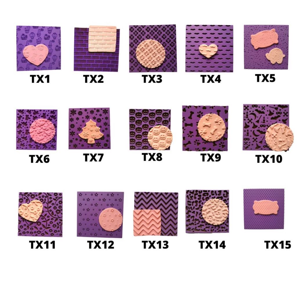 KIT KTX1 COM 3 Marcadores textura pasta americana biscuit confeitaria em Oferta na Shopee