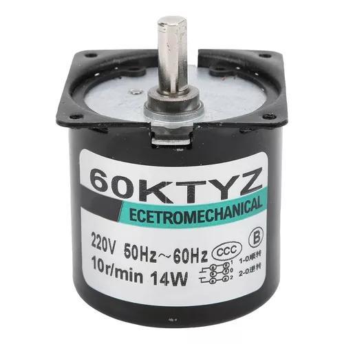 Motor Ac Sincrono C/ Reducao 60ktyz 220v 10rpm 70kgf.cm