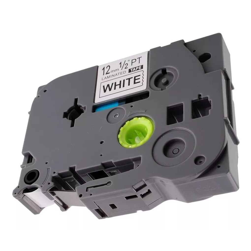 Fita Compatível Tze 231 Branca 12mm Brother Pt-h110 Pt-h105 em Oferta na Shopee