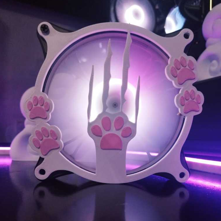 Grade Para Fan 120mm Pata De Gato Cover Fan 120mm Arranhão