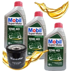Troca de Óleo Mt 03 Mt 07 Xj6 R3 R6 Mobil 10w40 + Filtro