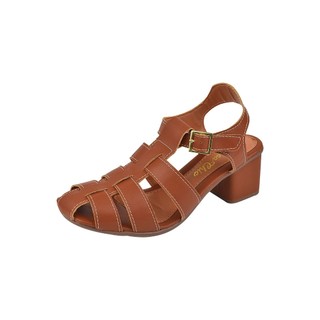 Sandália Feminina Fisherman Salto Baixo Grosso Bloco 5cm Confortável Novidade Tendencia Cor do Verão