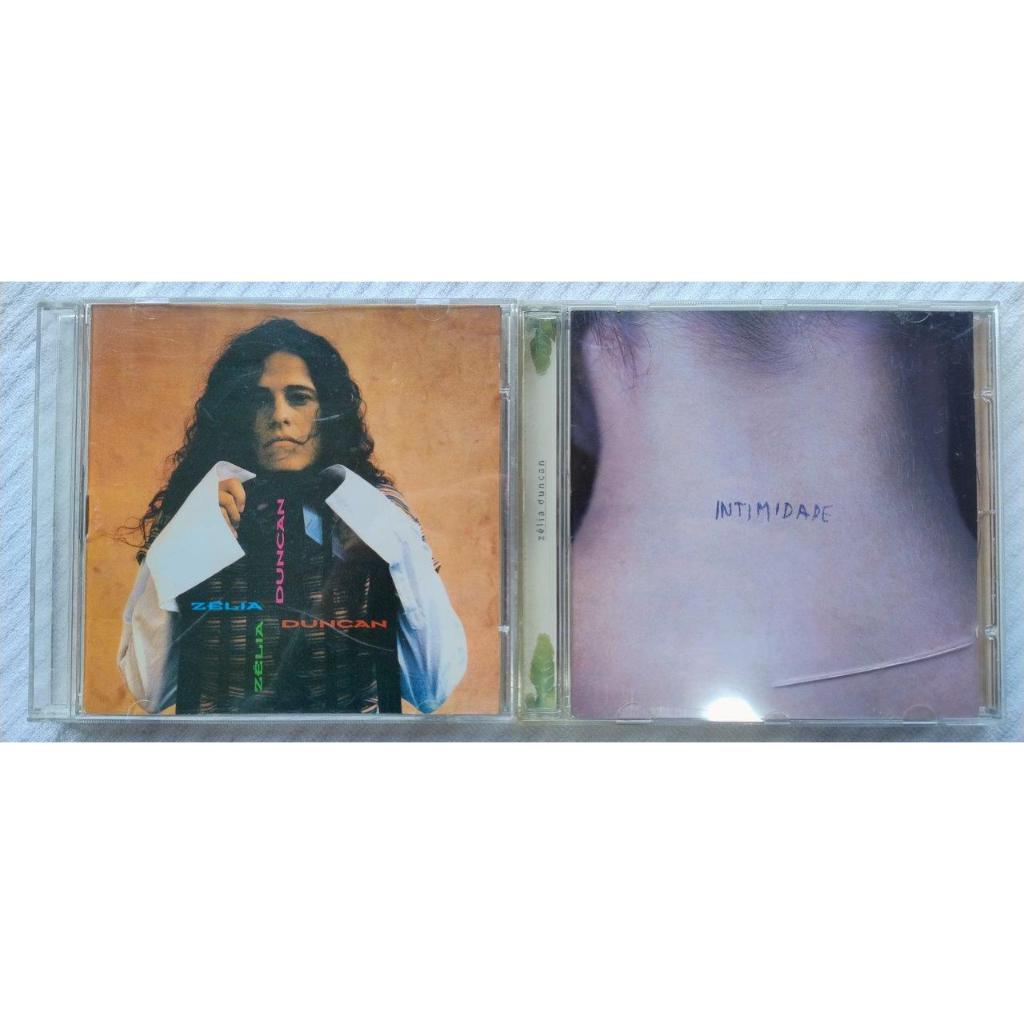 2 CDs: Zélia Duncan - 1994 / Não Vá Ainda + Intimidade