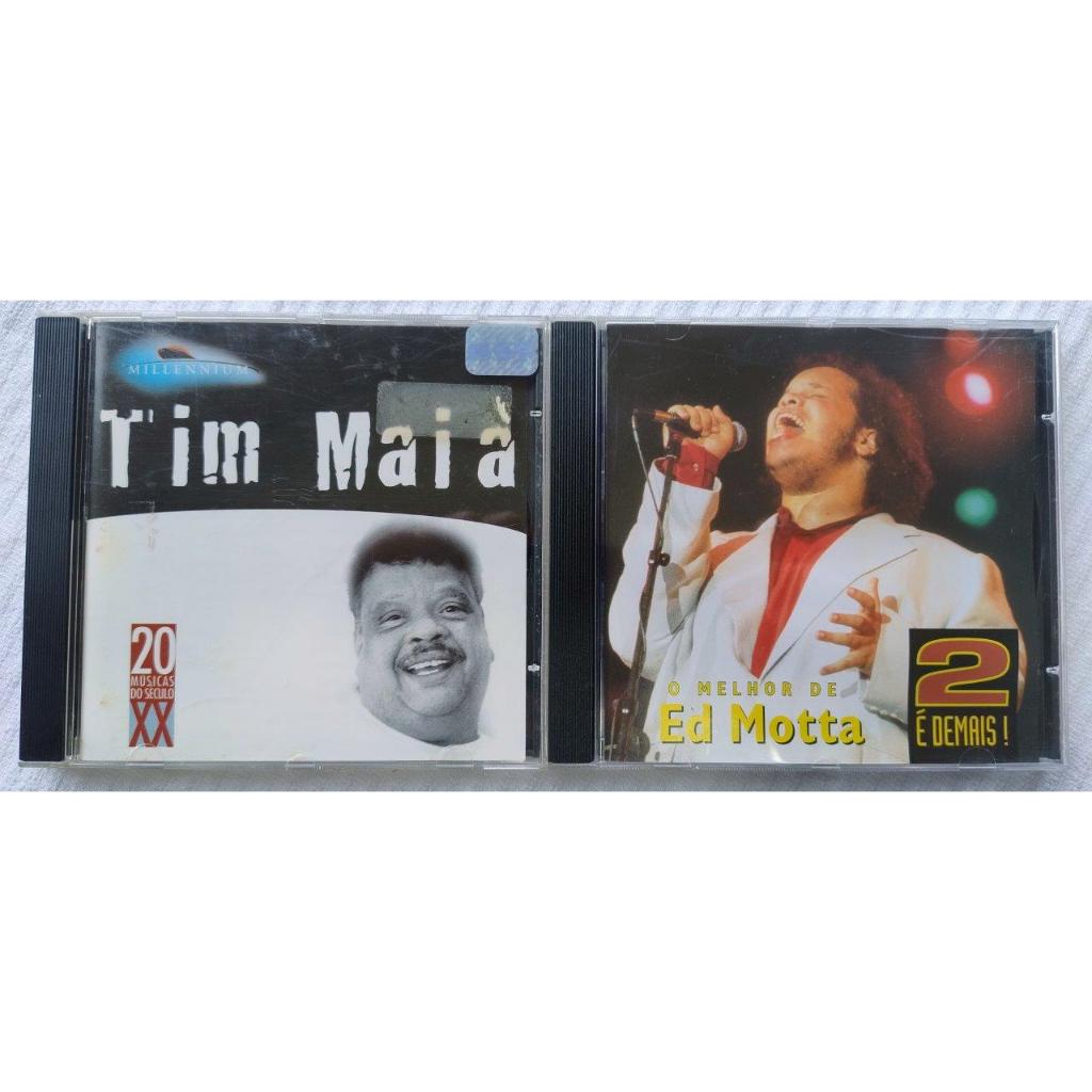 2 CDs: Tim Maia - Série Millennium + Ed Motta - Série 2 é Demais!