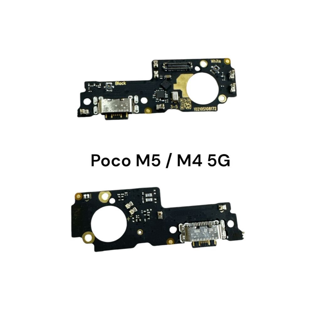 Placa De Carga Com Microfone Poco M5 e Poco M4 5G #NAPORTAL