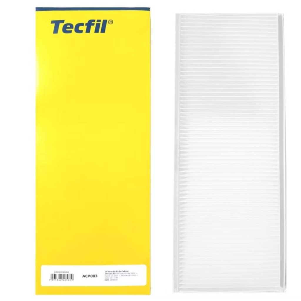 FILTRO DO AR CONDICIONADO CELTA, CLASSIC, CORSA, PRISMA E MONTANA ACP003 TECFIL em Oferta na Shopee