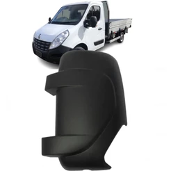 Capa Retrovisor Renault Master Chassi 2013 Até 2025 Braço Longo Com Furo de Pisca