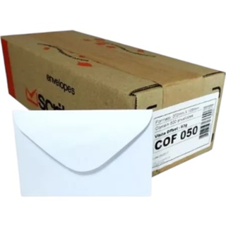 Envelope Branco 7x10cm Visita 63g Cof50 Pequeno Com 500 Und em Oferta na Shopee
