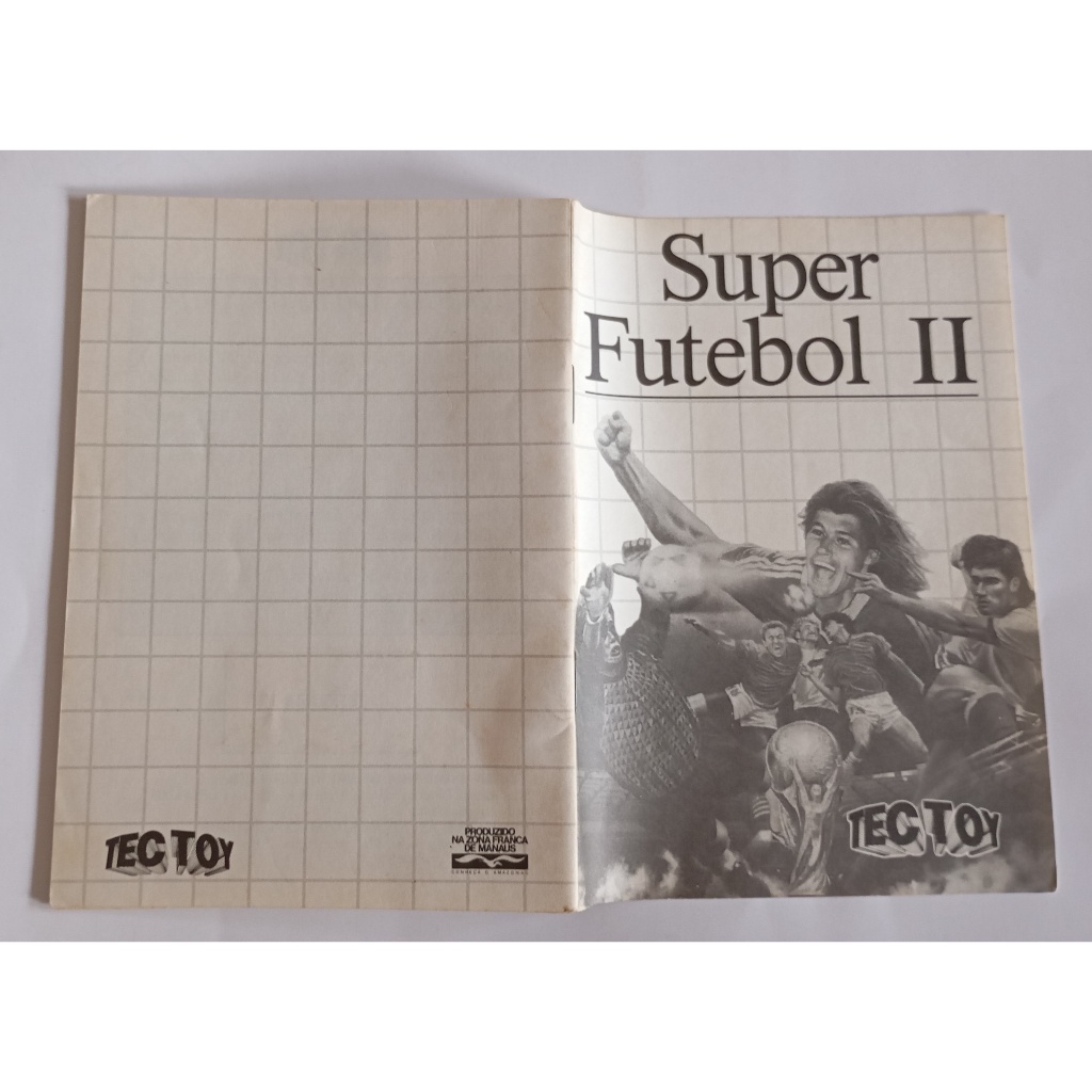 Manual Do Jogo Super Futebol 2 Master System Tec Toy