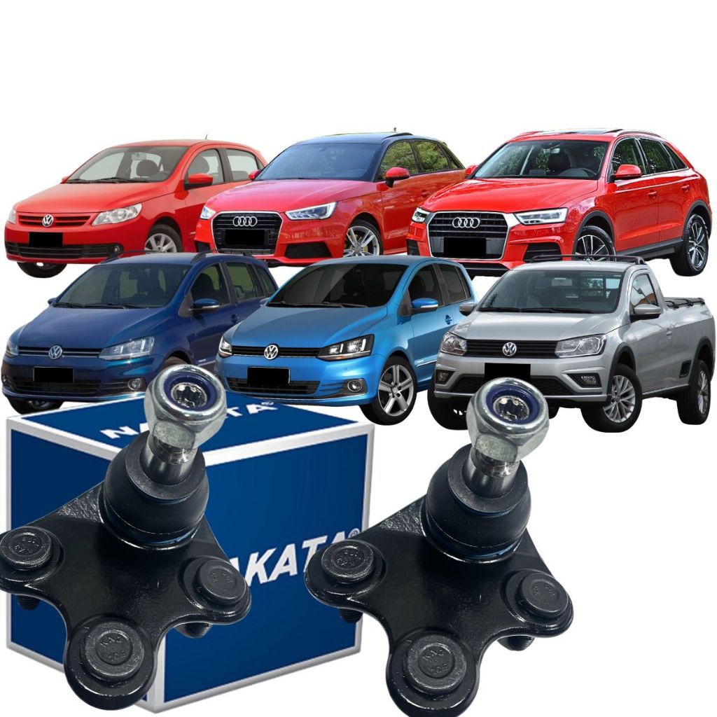 Kit Pivô Bandeja Dianteiro Voyage Gol Fox Up Saveiro A1 Q3